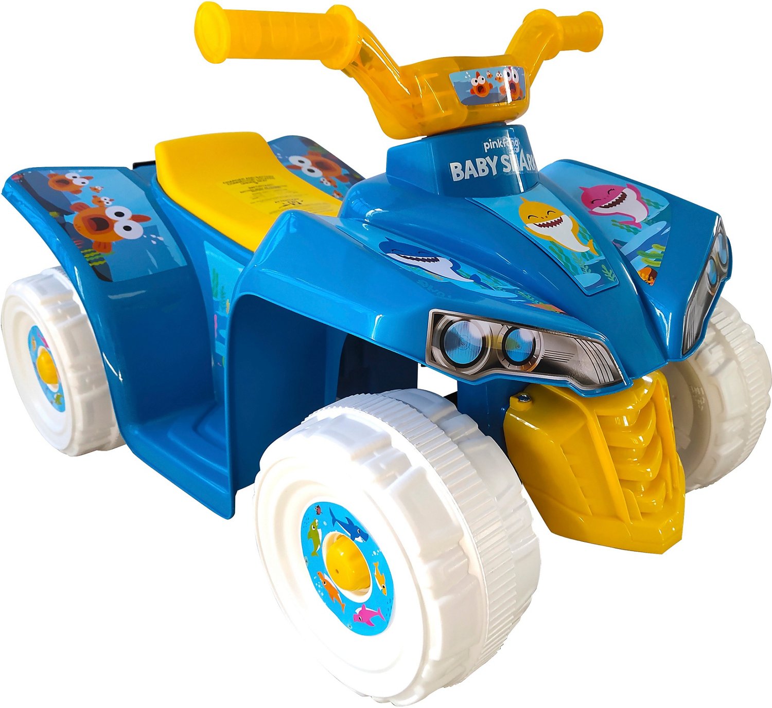 Dynacraft Baby Shark RideOn Quad Academy