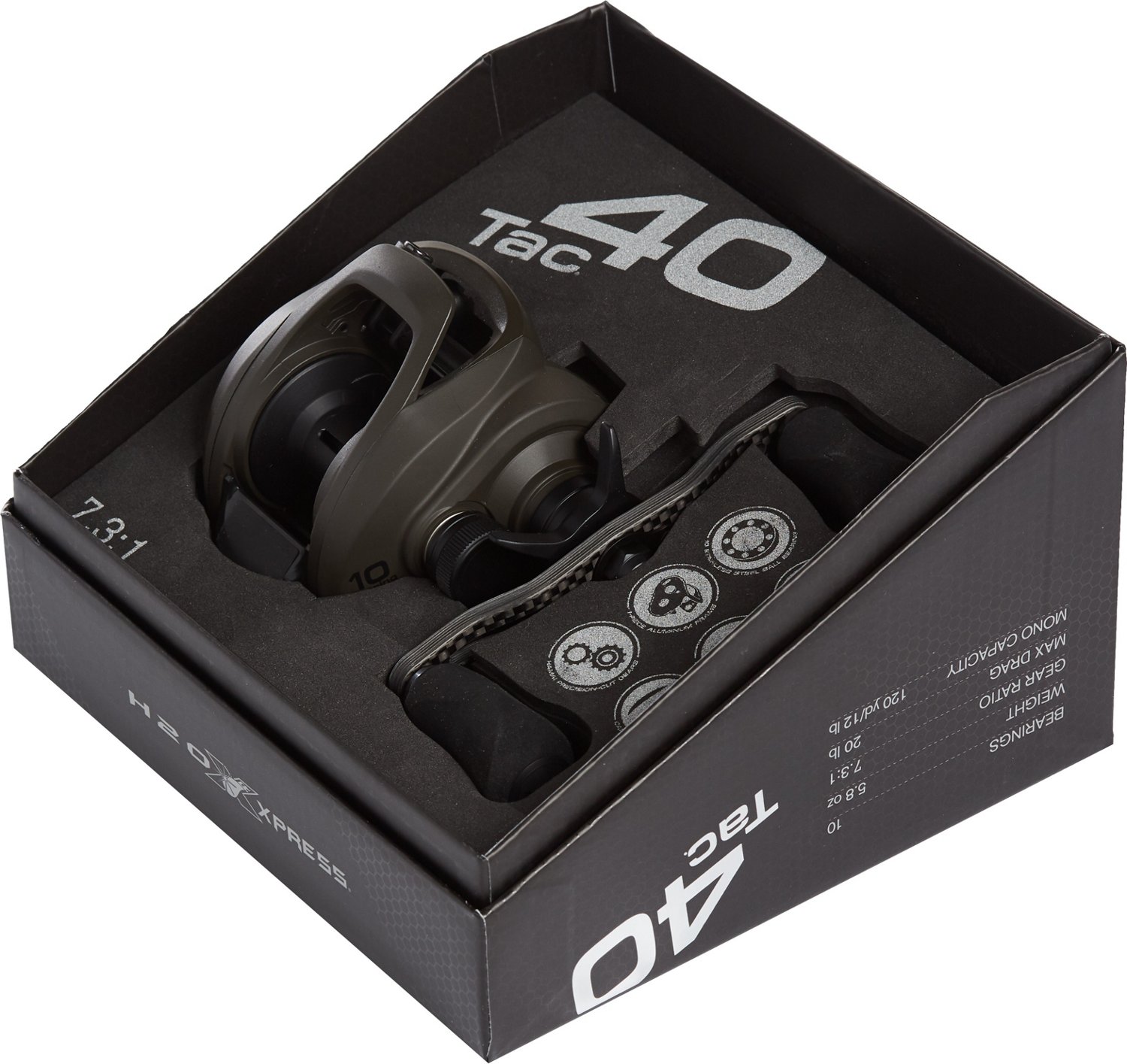 H2O XPRESS Tac-40 Baitcast Reel - view number 6