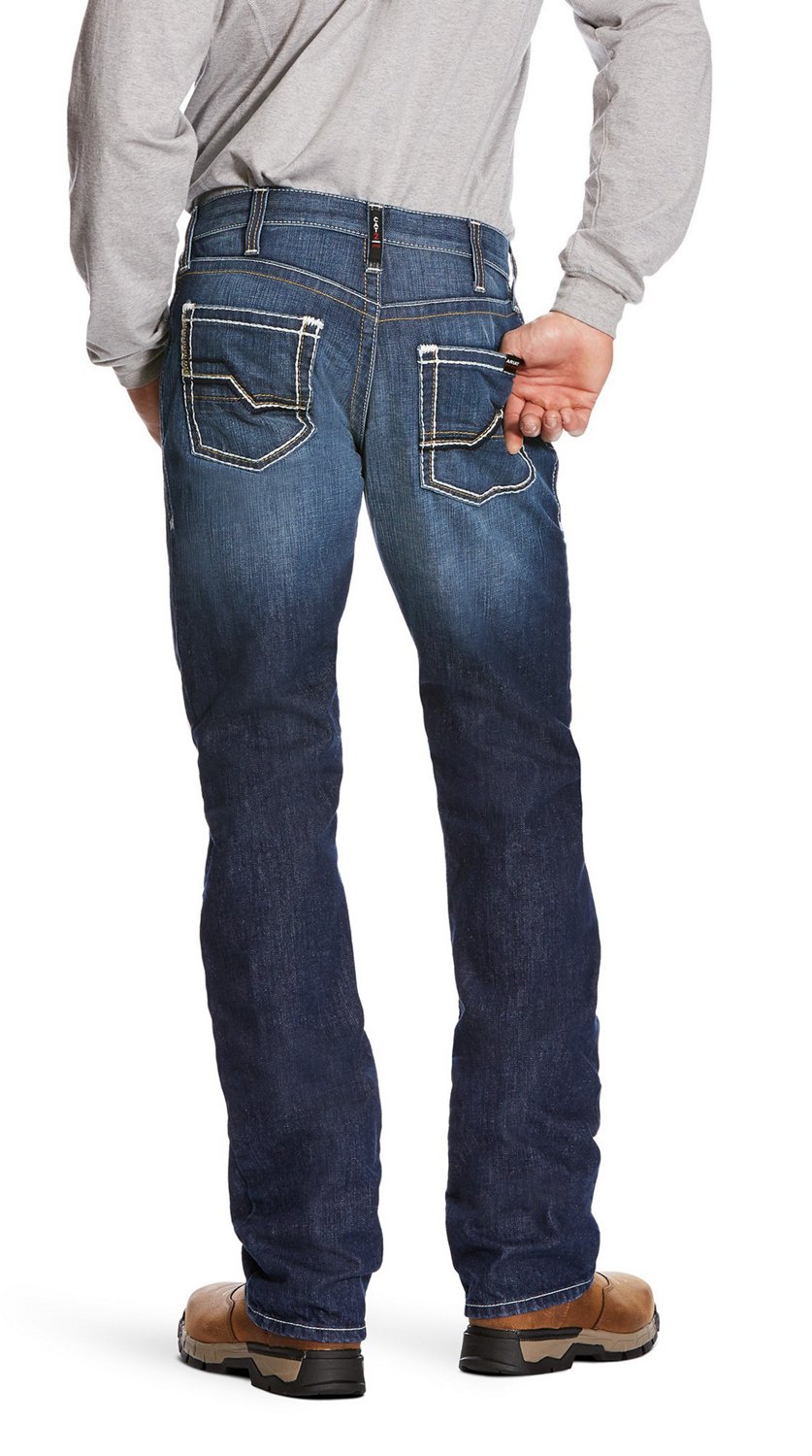 Ariat Men's FR M5 Slim DuraStretch Truckee Stackable Straight Leg Jeans                                                          - view number 2