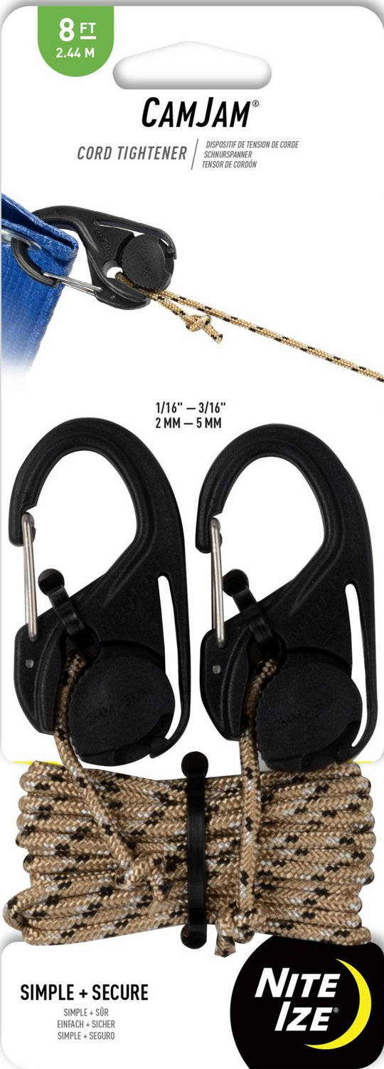 Nite Ize CamJam 8 ft Cord Tighteners 2-Pack - view number 3