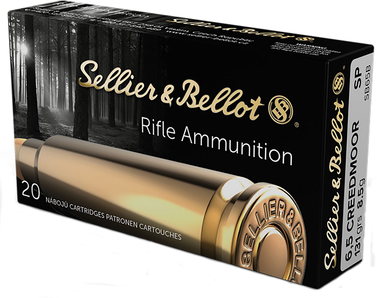 Sellier & Bellot 6.5 Creedmoor Centerfire Rifle Ammunition