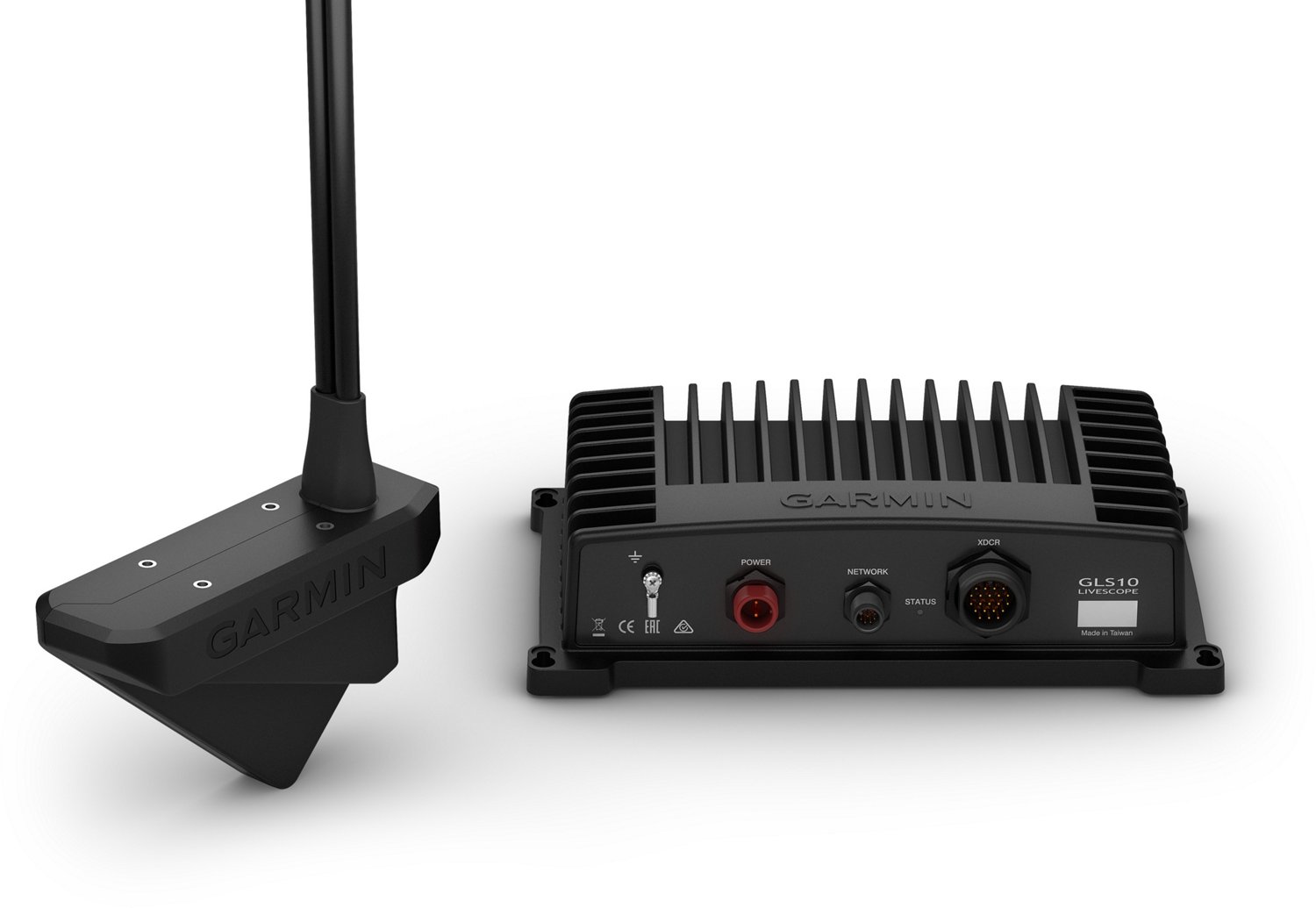 Garmin Panoptix LiveScope Sonar System with Transom and Trolling Motor