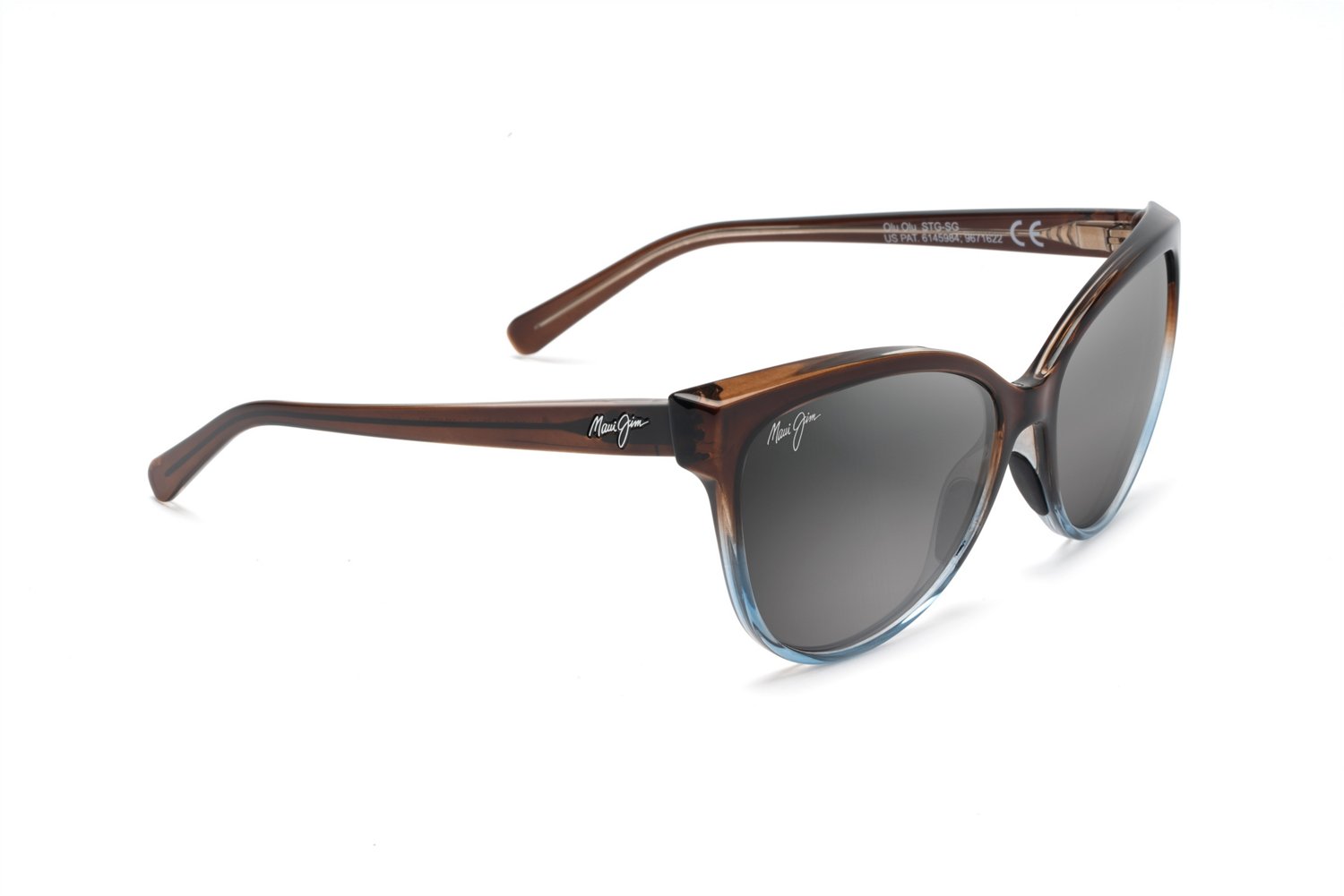 Maui Jim 'Olu 'Olu Cat Eye Polarized Sunglasses Academy