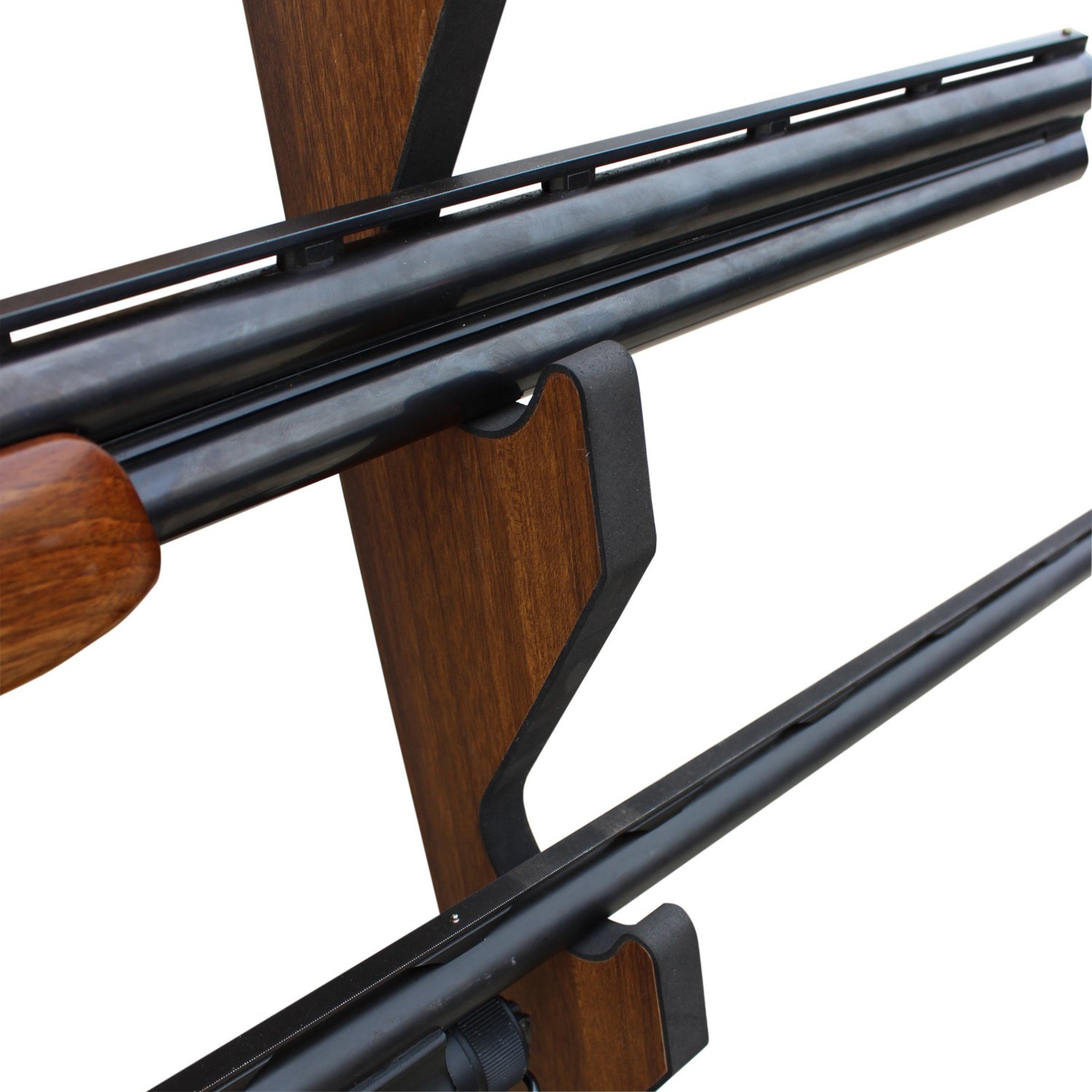 Rush Creek American Cherry 3-Gun Wall Rack - view number 5