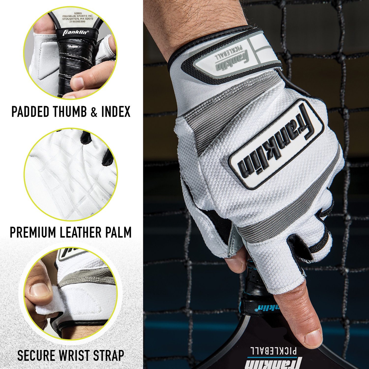Franklin Adults' Performance Pickleball Glove - view number 2
