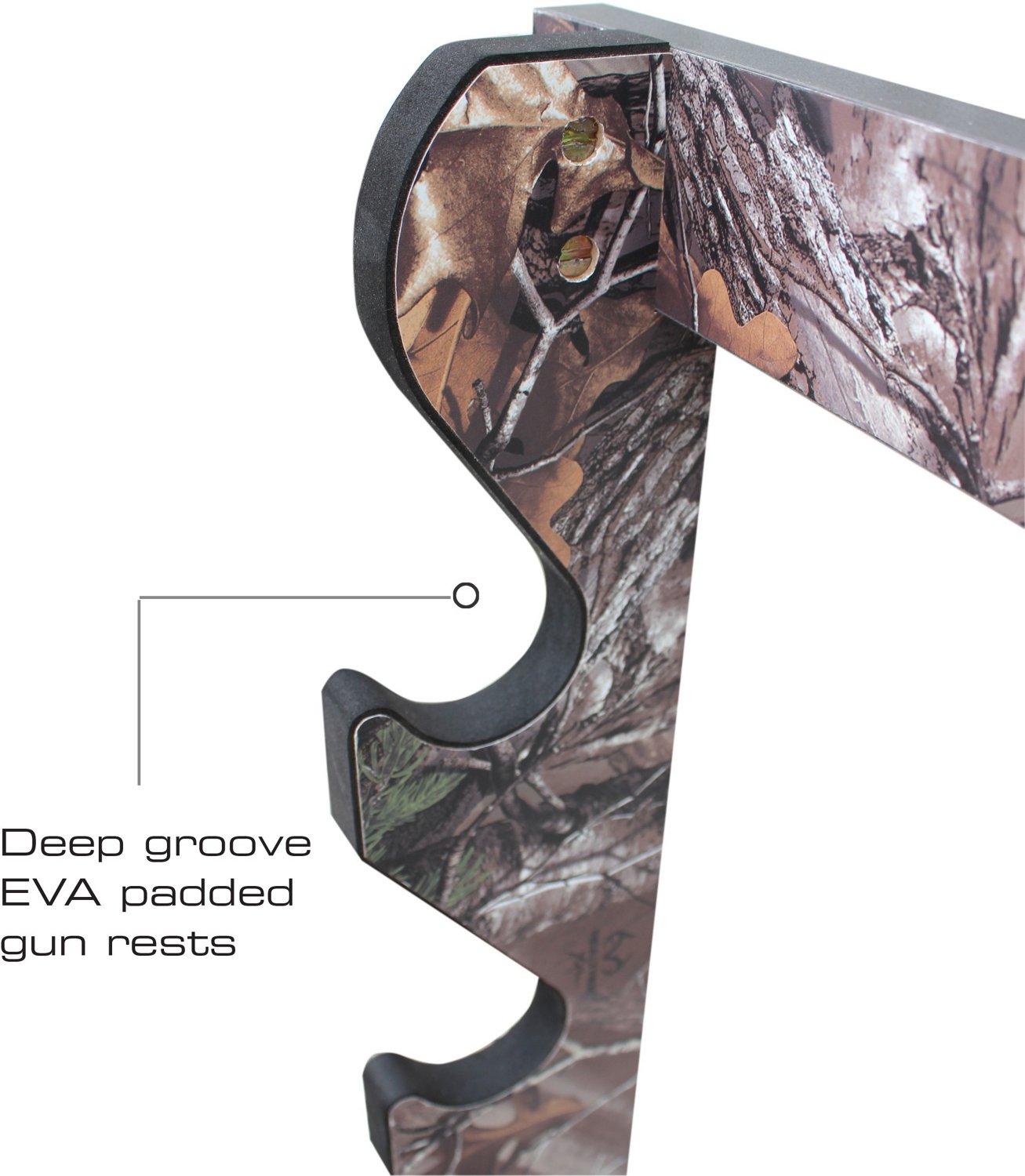 Rush Creek Realtree Camo 5-Gun Wall Rack - view number 4