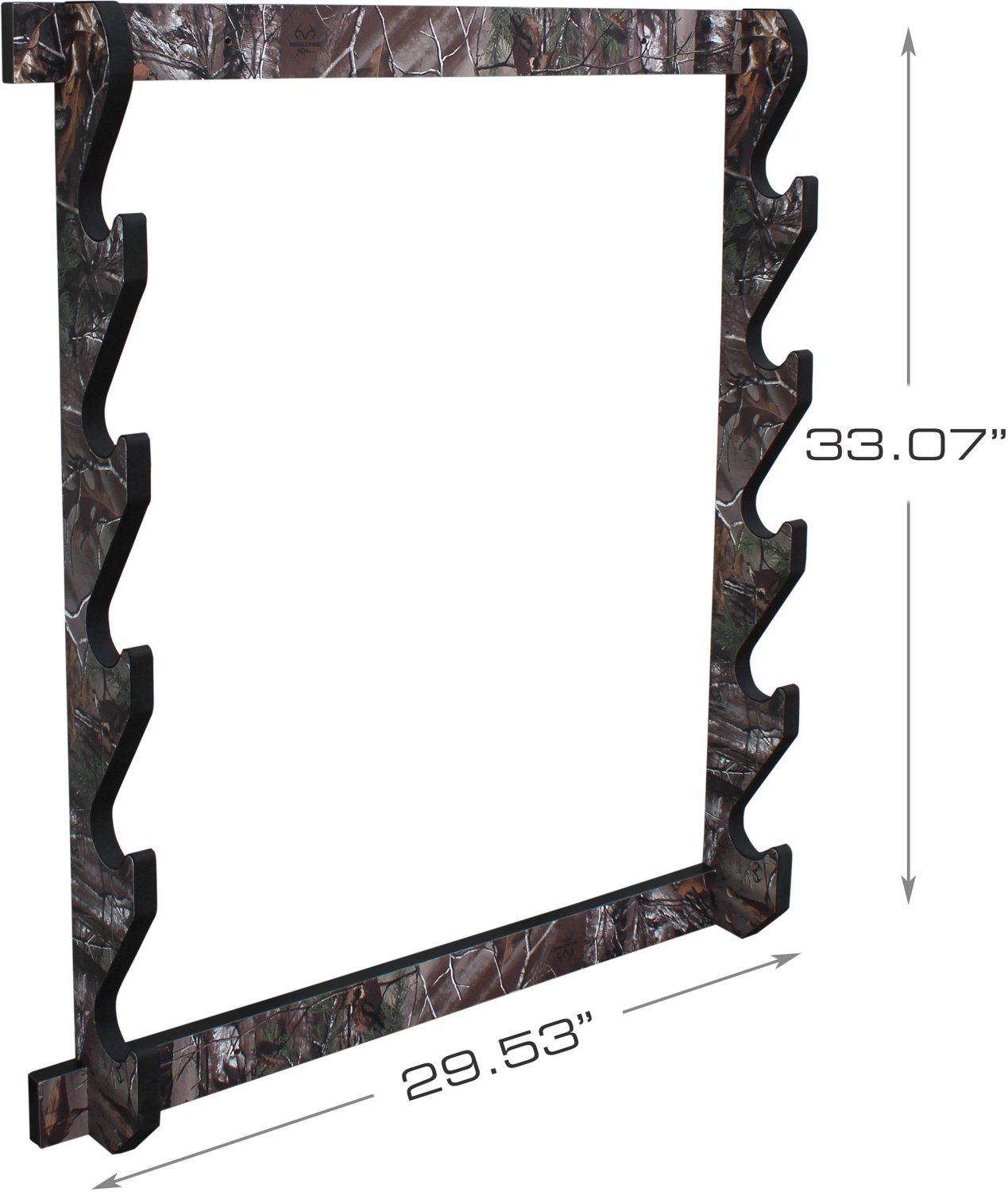 Rush Creek Realtree Camo 5-Gun Wall Rack - view number 2