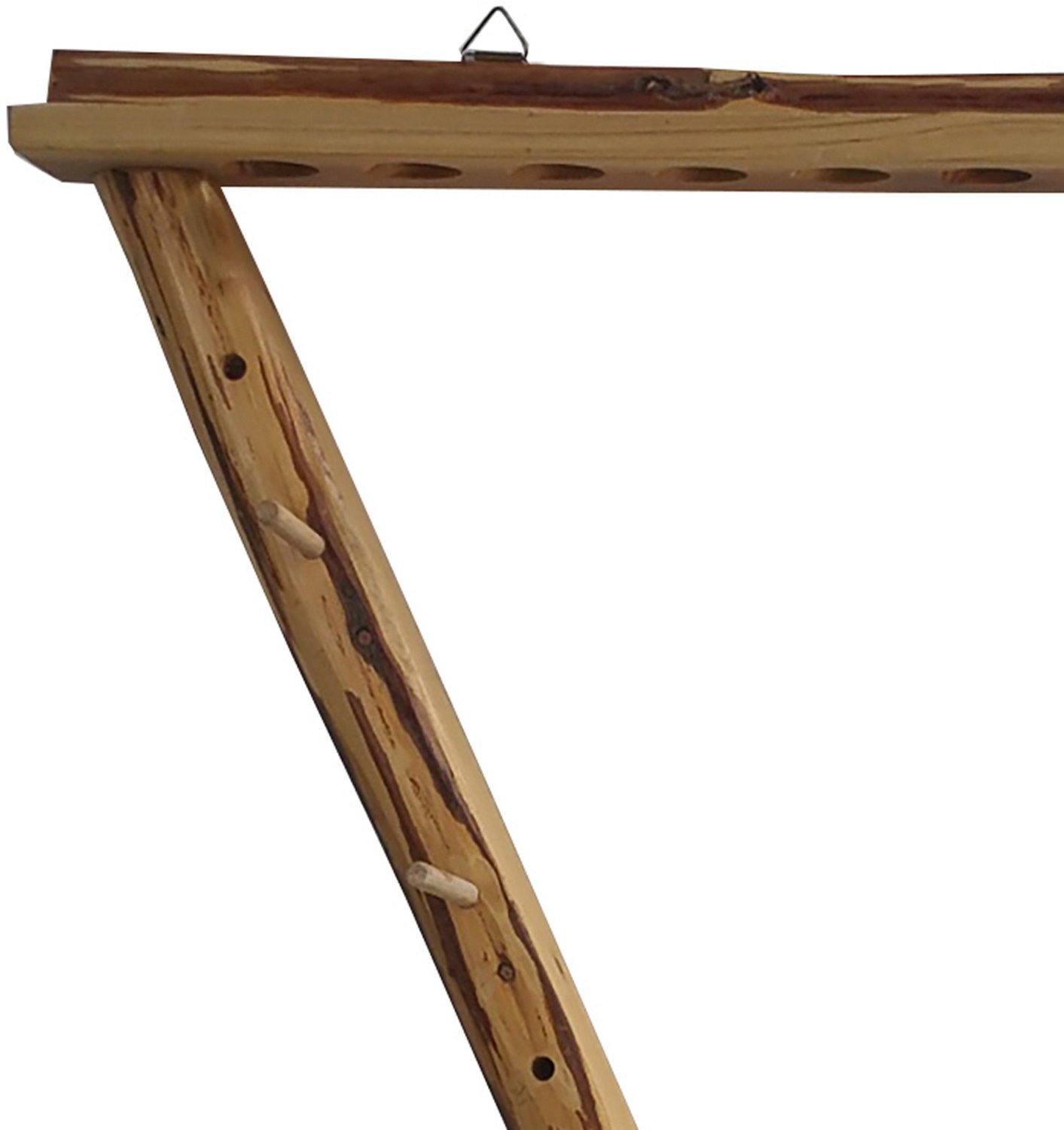 Rush Creek Rustic Bow and Arrow Wall Storage Rack                                                                                - view number 4