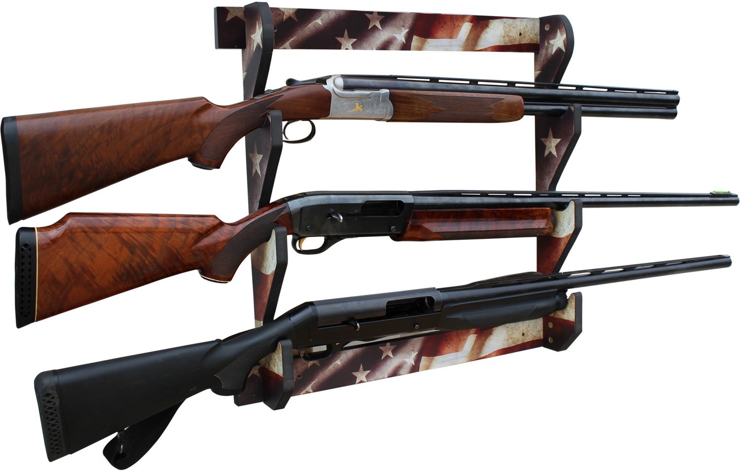Rush Creek Americana 3-Gun Wall Rack - view number 6