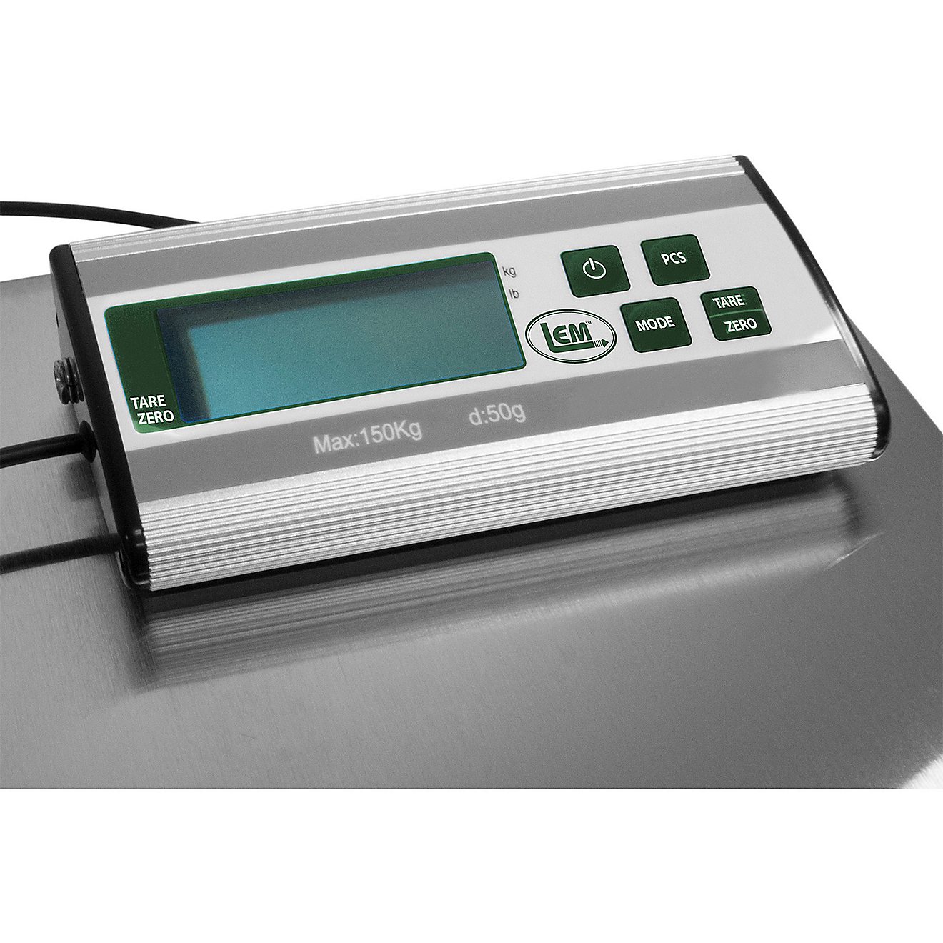 LEM Stainless-Steel 330 lb Digital Scale                                                                                         - view number 2