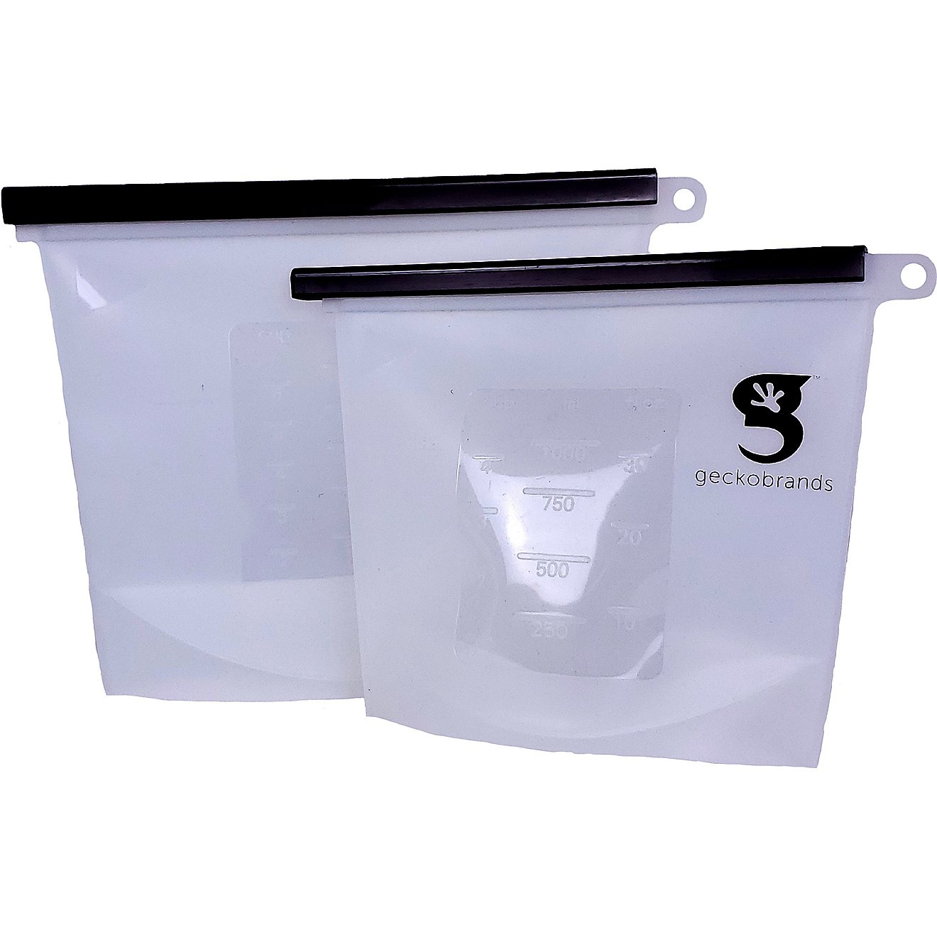 geckobrands Waterproof Silicone Pouches 2-Pack                                                                                   - view number 1