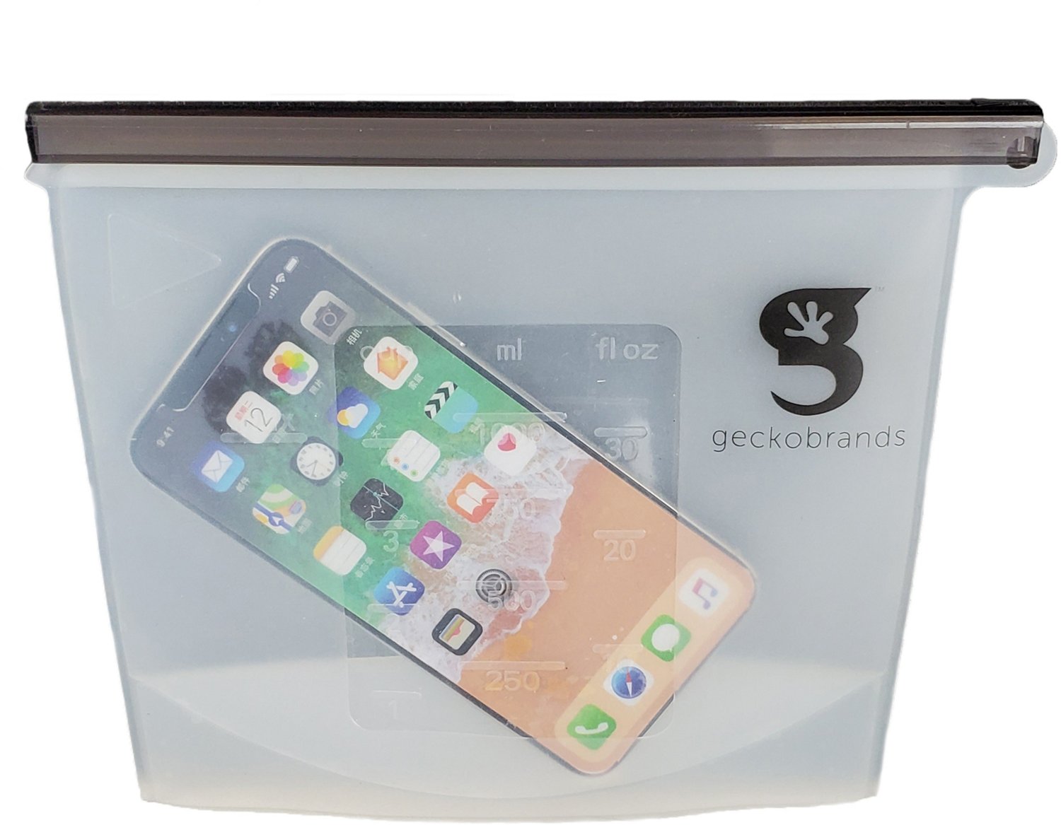 geckobrands Waterproof Silicone Pouches 2-Pack - view number 5