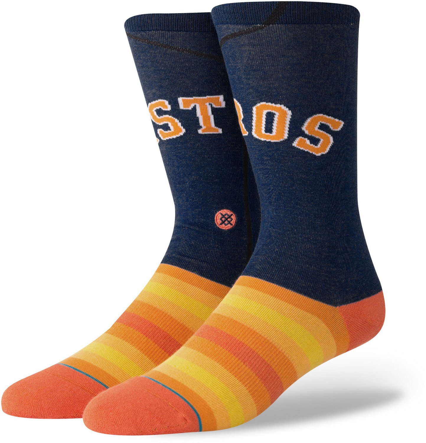 Stance Houston Astros Alt Jersey 2 Crew Socks Academy