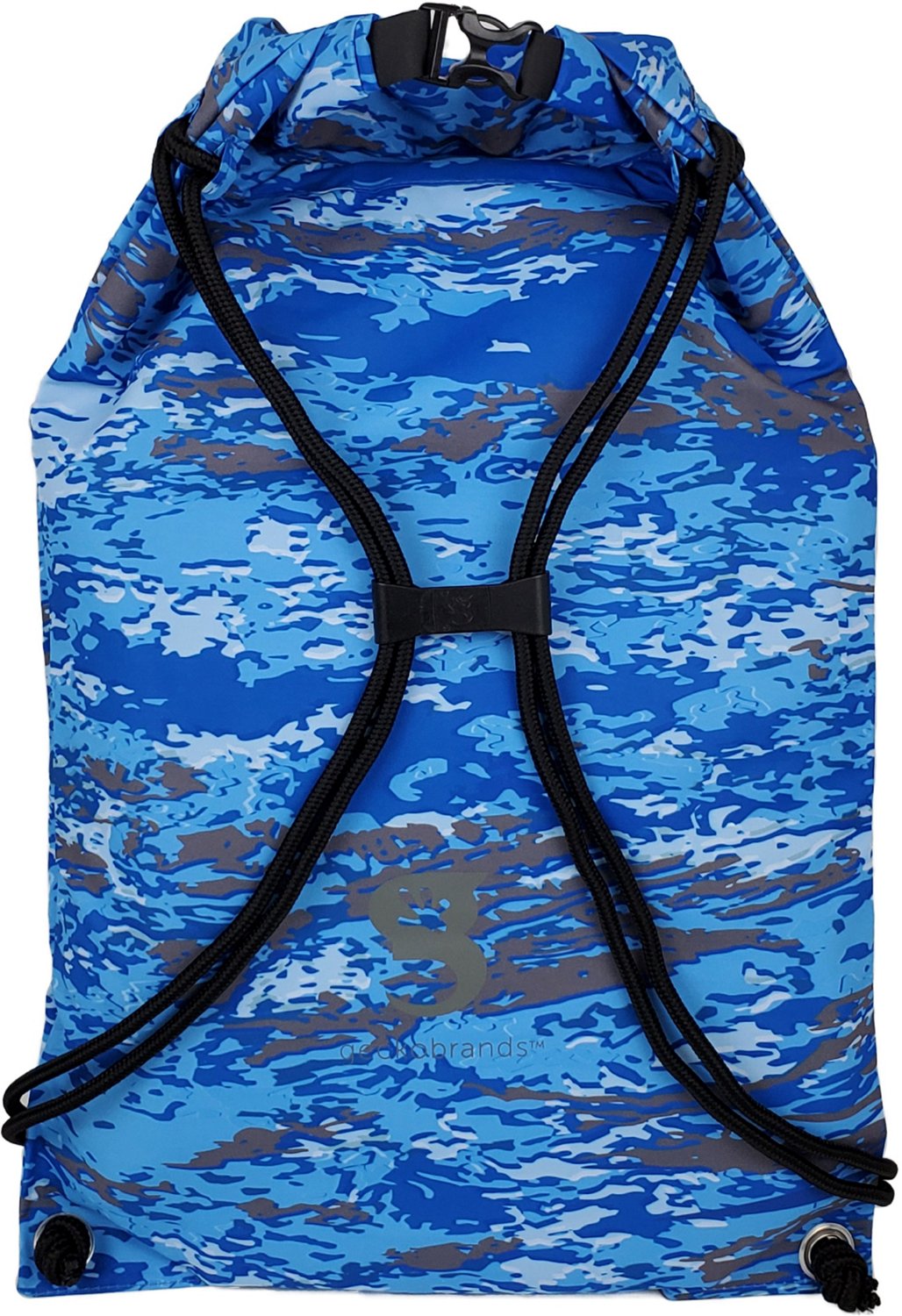 Lightweight Packable Cinch Dry Bag geckobrands Embark Waterproof 10L Drawstring Backpack 