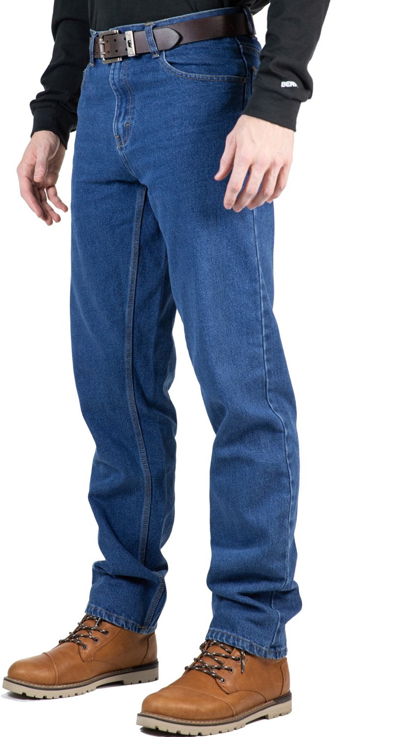 Berne Men's Classic 5 Pocket Work Jeans - view number 2