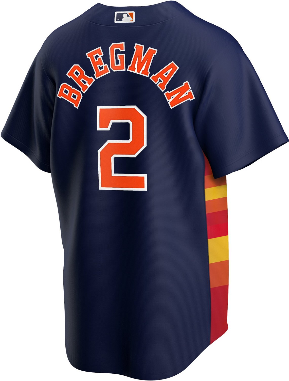 Nike Men's Alex Bregman Houston Astros Official Player Replica Jersey - White