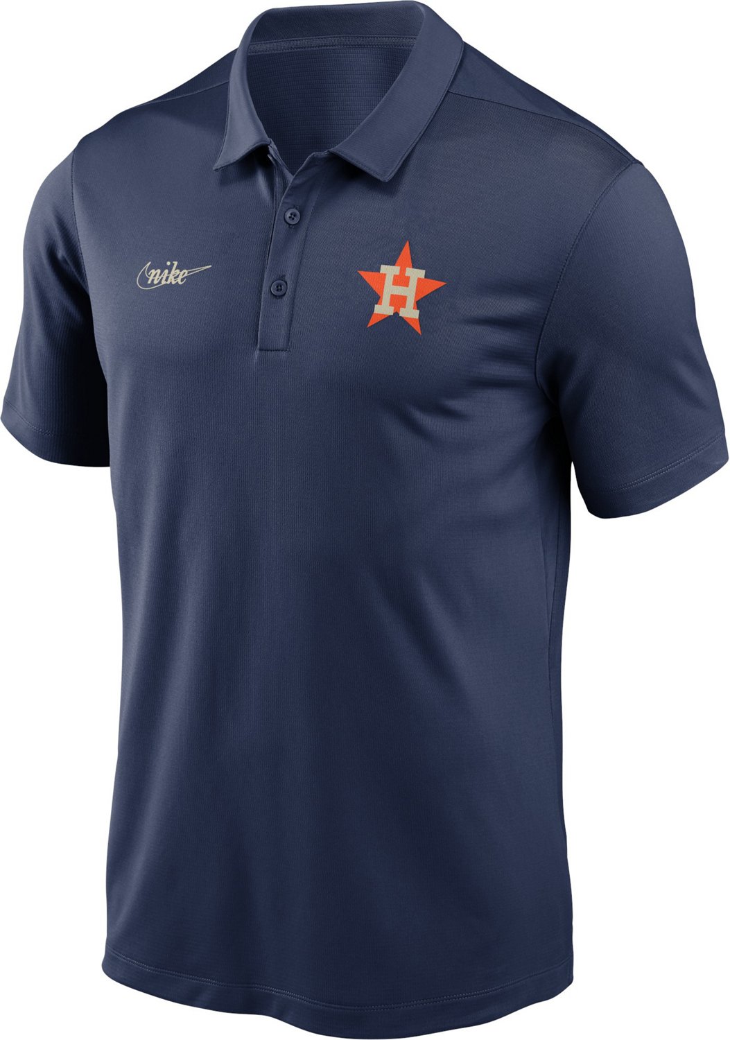 Nike Men's Houston Astros Cooperstown Logo Franchise Polo Shirt                                                                  - view number 1