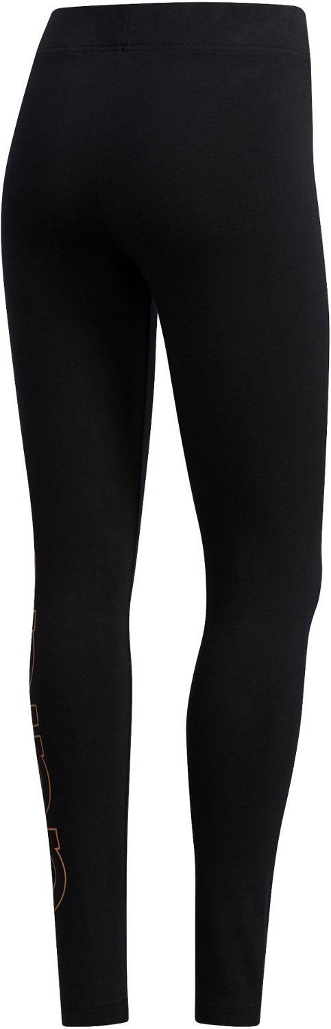 adidas Women's Essentials Metallic Branded Tights - view number 2
