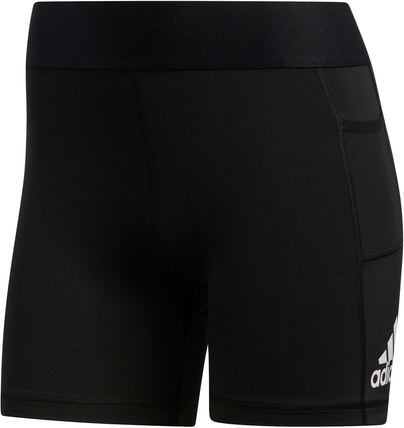 adidas Women's Alphaskin Shorts 3 in - view number 2