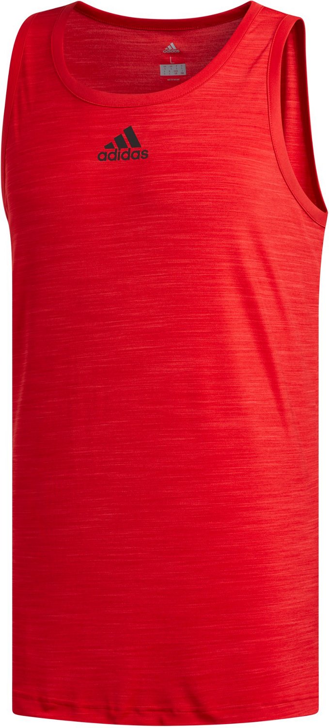 adidas Men's Heathered Tank Top - view number 2