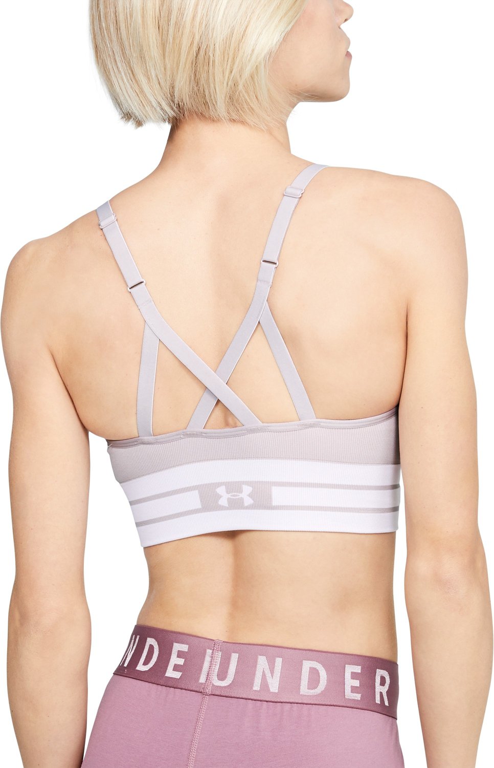 Under Armour Women's UA Seamless Longline Low Support Sports Bra                                                                 - view number 2