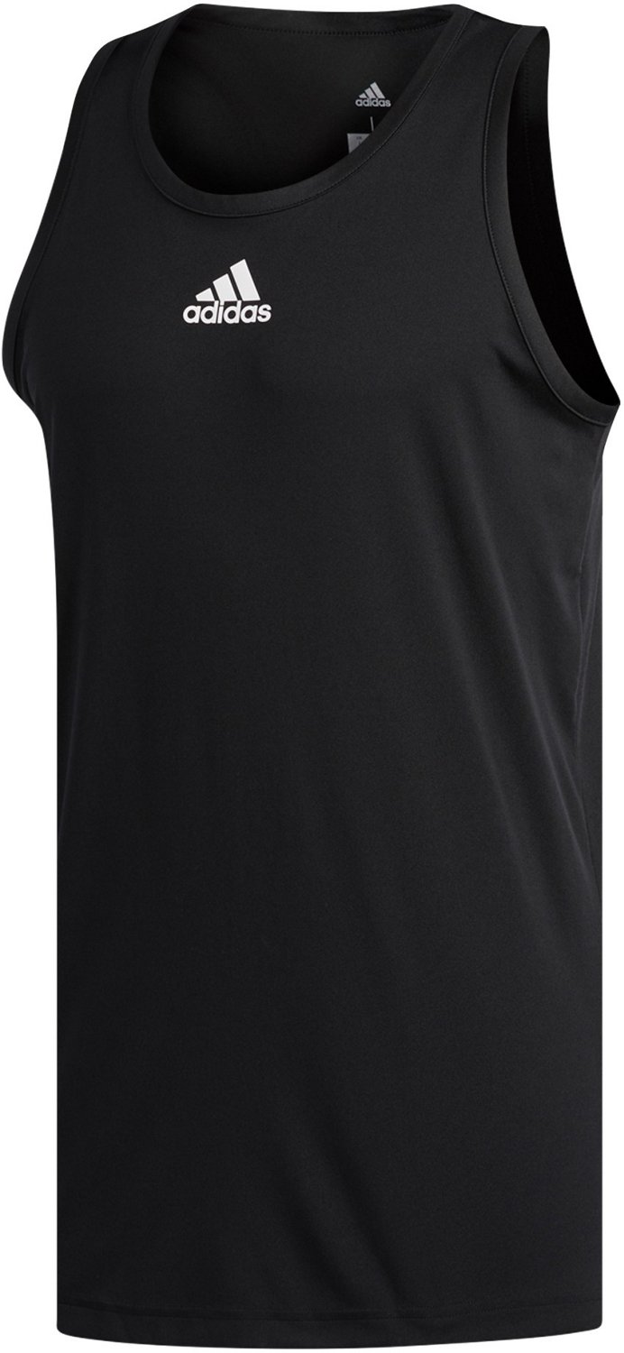 adidas Men's Heathered Tank Top - view number 2