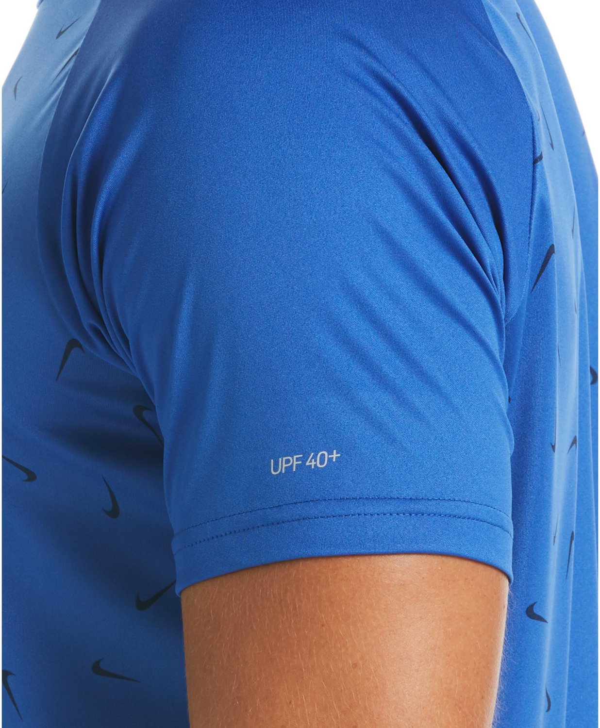 Nike Men's Logofetti Short Sleeve Hydroguard Rash Guard - view number 3