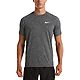 Nike Men's Heather Short Sleeve Hydroguard Swim Shirt                                                                            - view number 1 selected