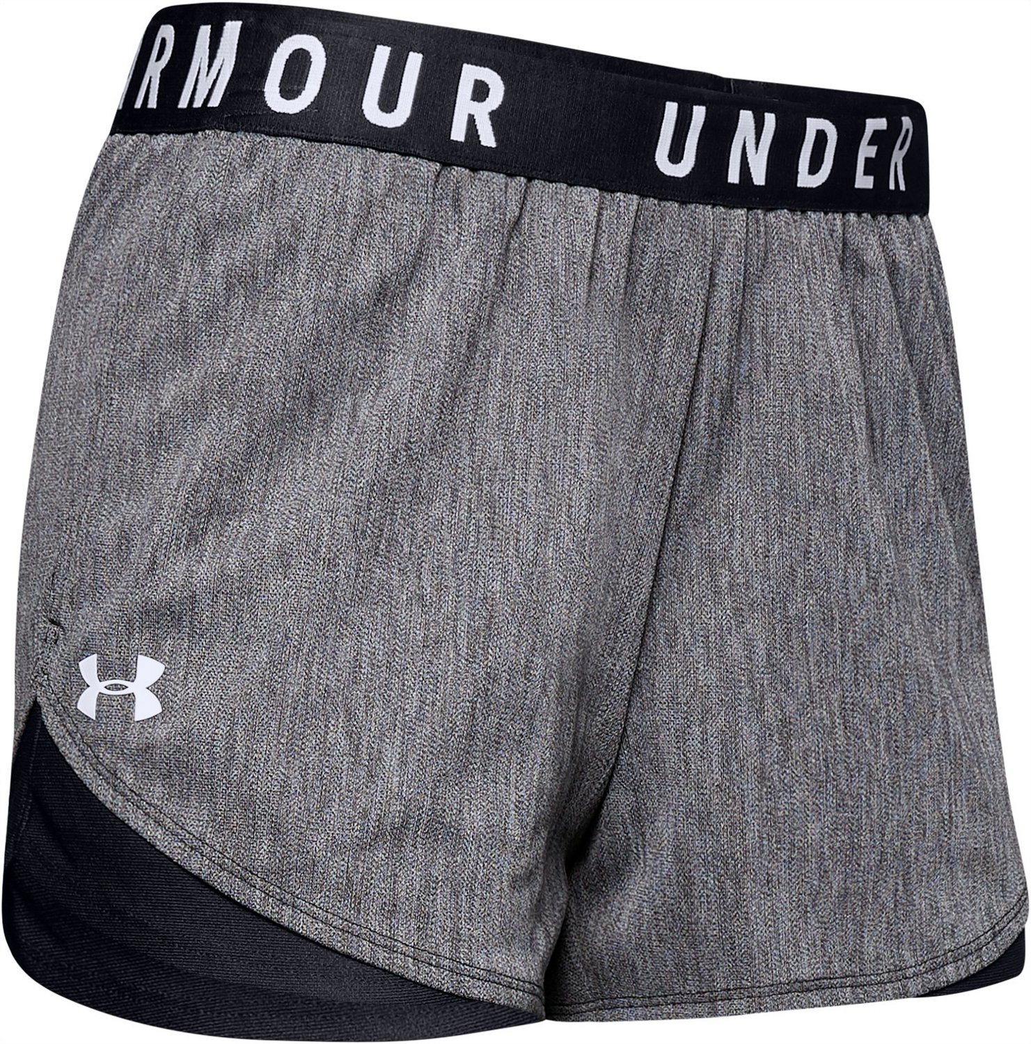 Under Armour Women's Play Up 3.0 Twist Shorts 3 in                                                                               - view number 3