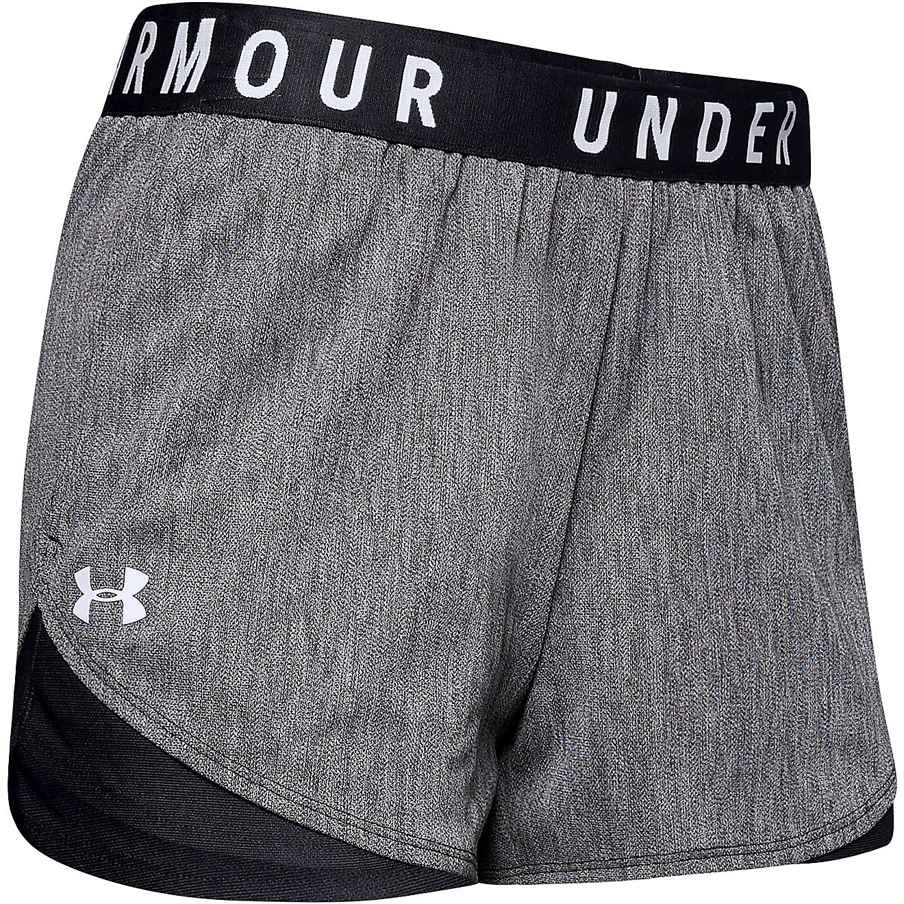 Under Armour Women's Play Up 3.0 Twist Shorts 3 in                                                                               - view number 3