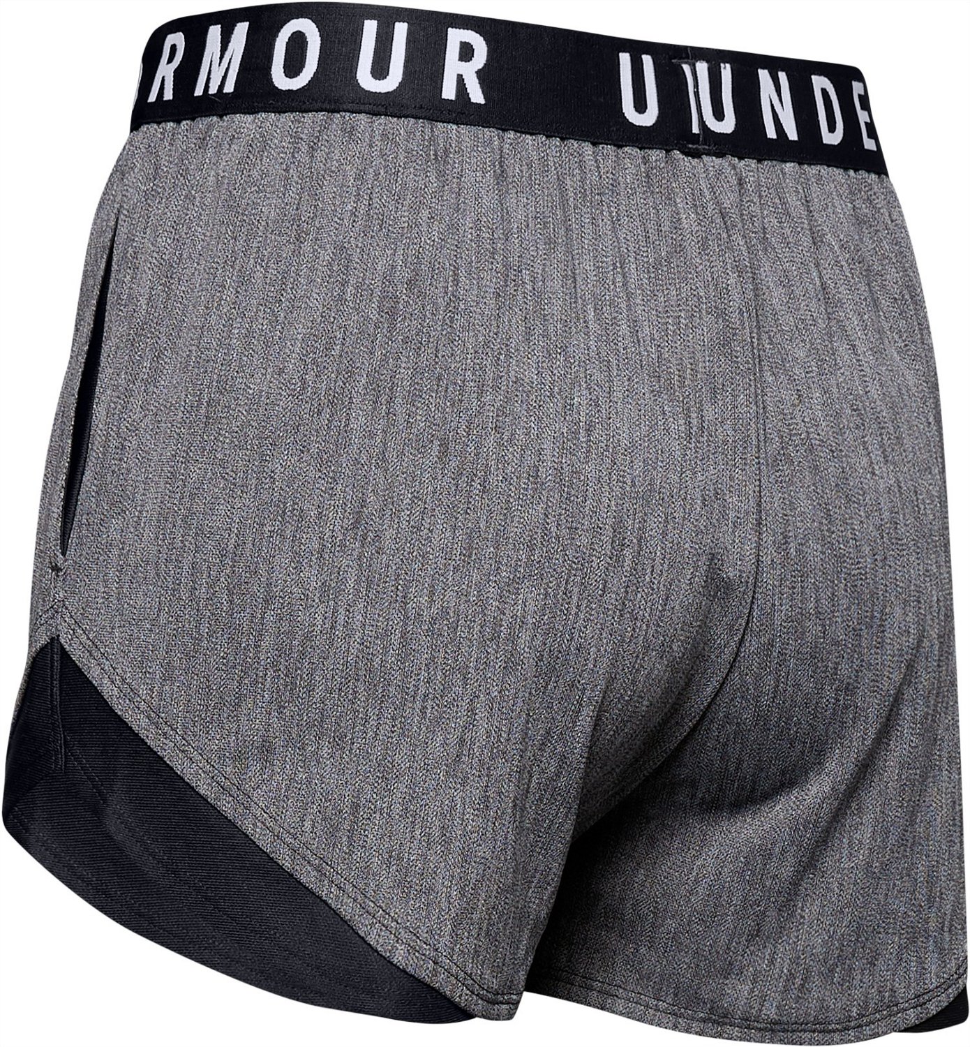 Under Armour Women's Play Up 3.0 Twist Shorts 3 in                                                                               - view number 4