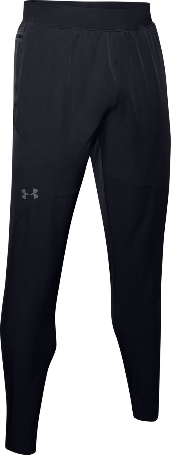 Under Armour mens Woven Vital Workout Pant, Academy (408 Onyx