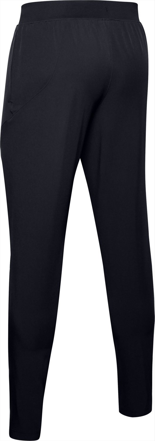  Under Armour Men's Stretch Woven Utility Tapered Workout Pants,  Black (001)/Pitch Gray, X-Small : Clothing, Shoes & Jewelry