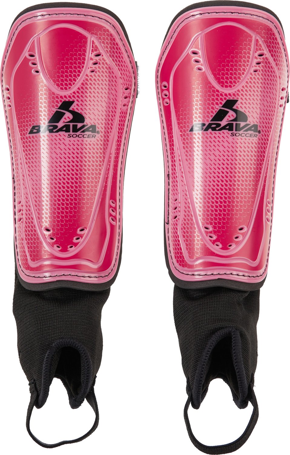 Zodiac Soccer Shin Guard with Detachable Ankle Protection-Pink