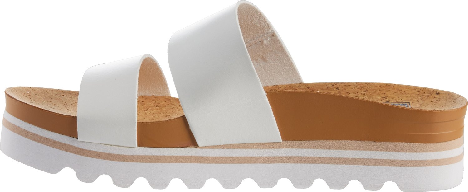 Reef Women's Cushion Vista Hi Slide Sandals                                                                                      - view number 2