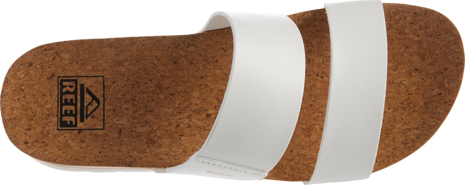 Reef Women's Cushion Vista Hi Slide Sandals Academy