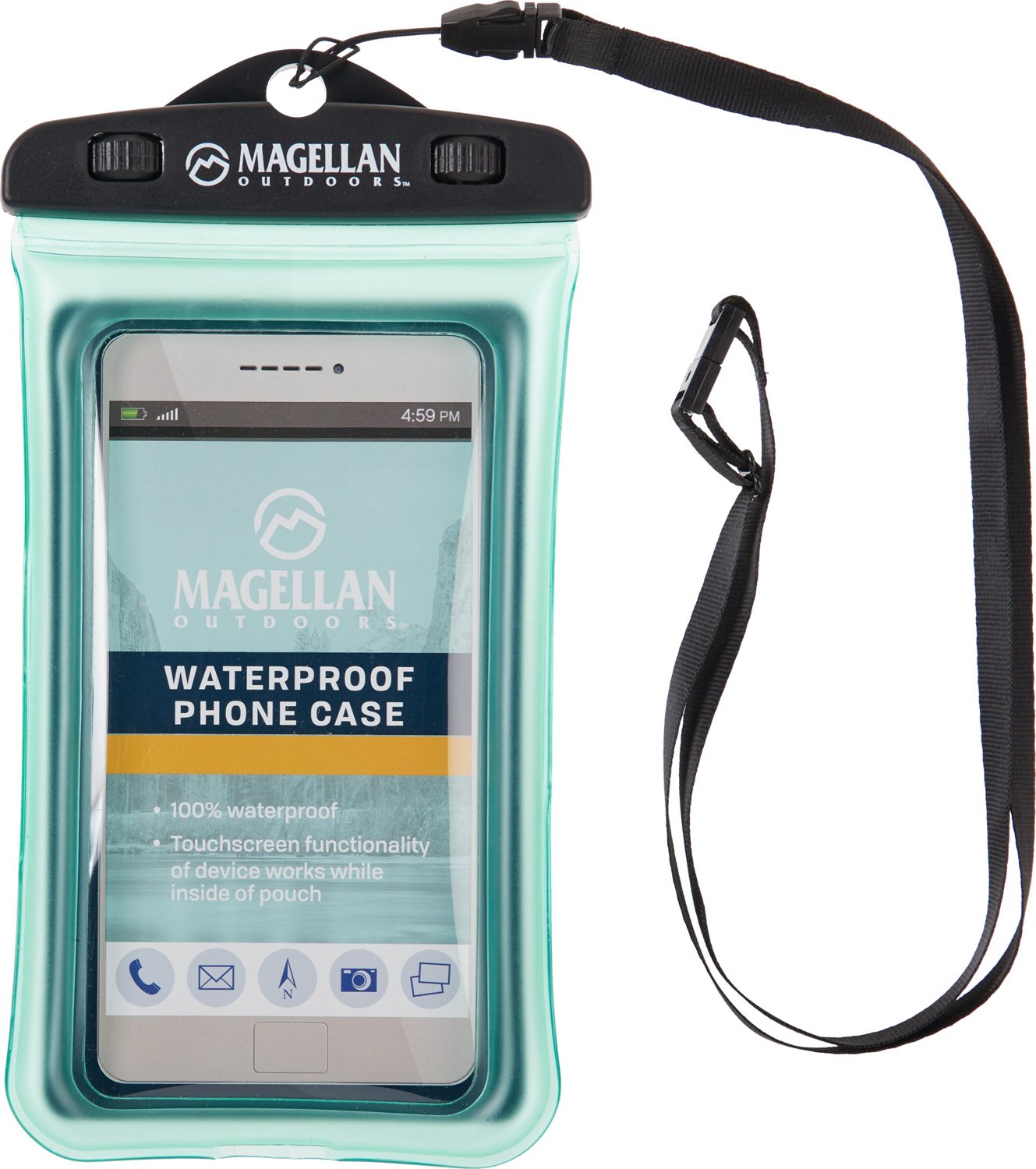 Magellan Outdoors Waterproof Floating Phone Case Academy