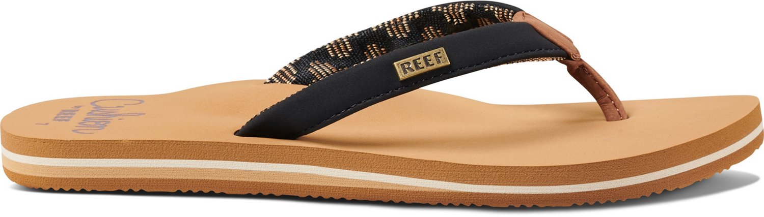 Reef Women s Cushion Sand Flip Flops Free Shipping at Academy