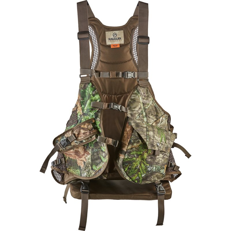 Magellan Outdoors Men's Camo Basic Strap Turkey Hunting Vest - Adult Non Insultd Camo at Academy Sports product image
