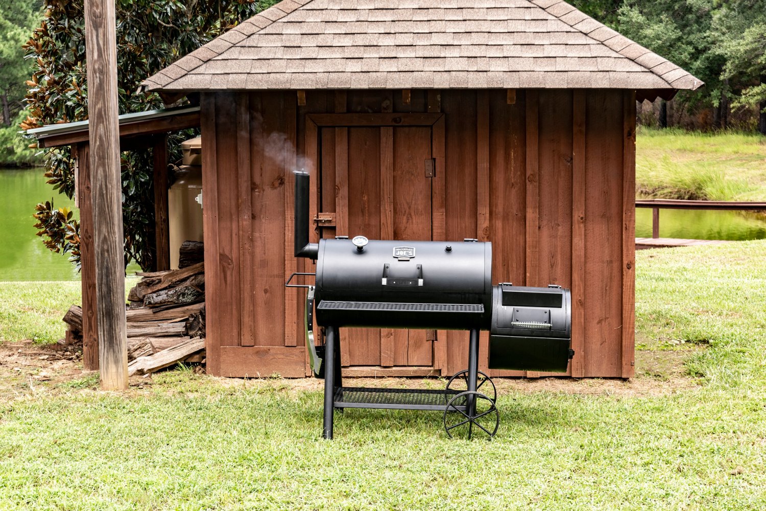 Oklahoma Joe's Hondo Offset Smoker                                                                                               - view number 6