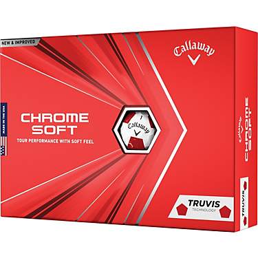 Callaway Chrome Soft Truvis 2020 Golf Balls 12-Pack - Prior Gen                                                                 
