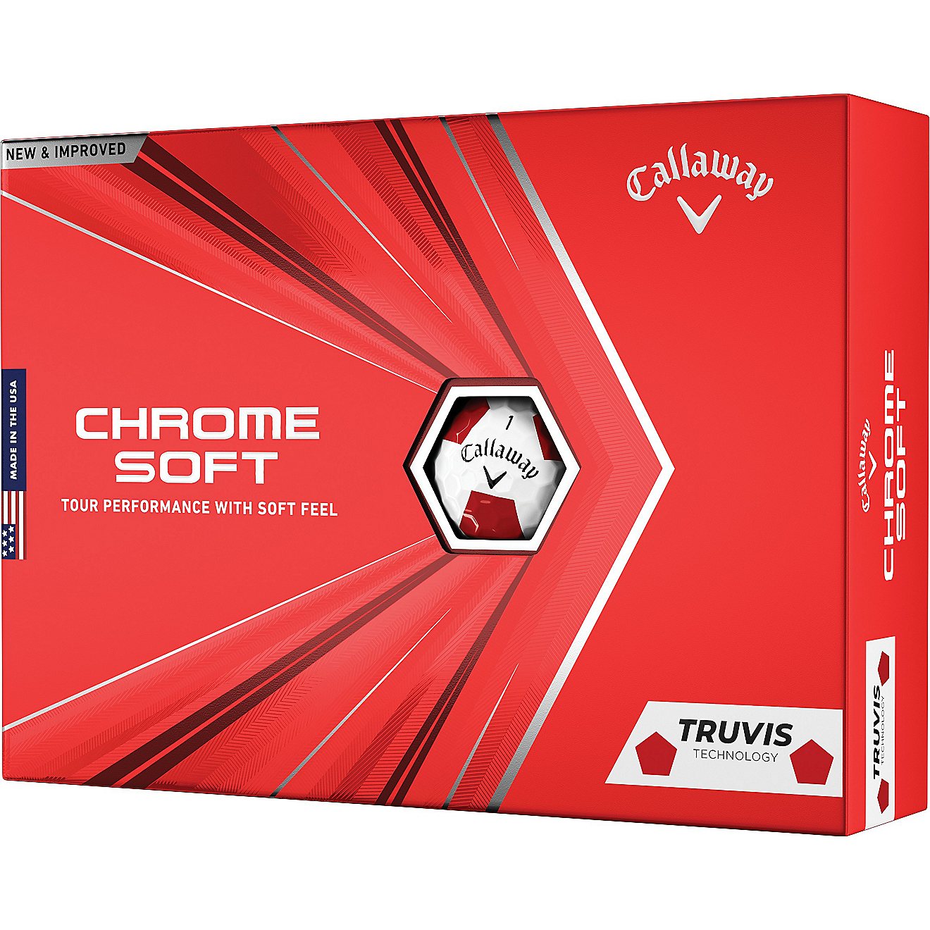 Callaway Chrome Soft Truvis 2020 Golf Balls 12-Pack - Prior Gen                                                                  - view number 1