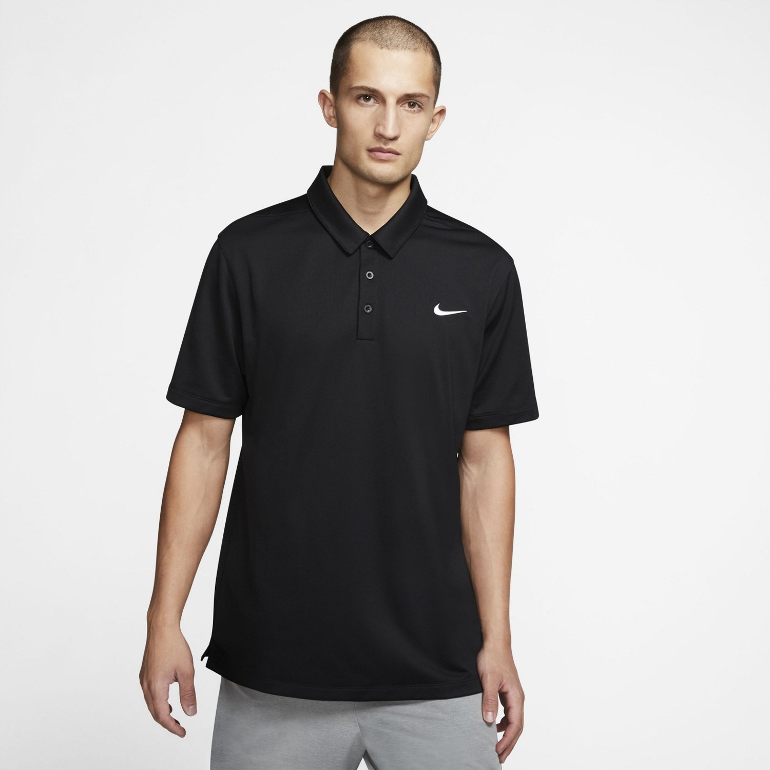 Nike Men's Dri-FIT Football Polo Shirt                                                                                           - view number 1 selected