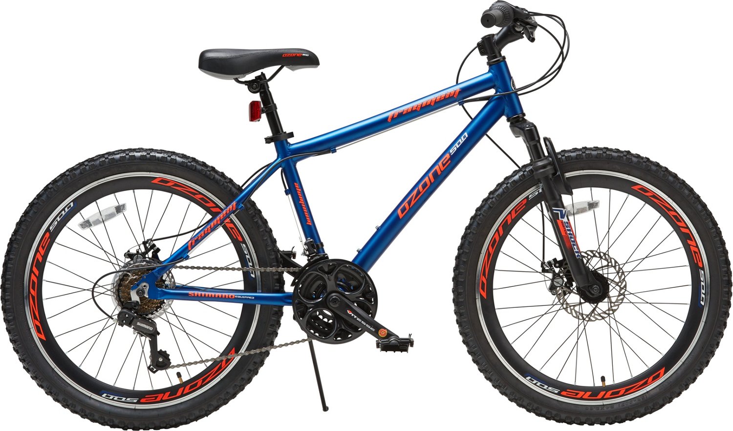 Ozone 500 Boys Fragment 24 in 21 Speed Mountain Bike Academy