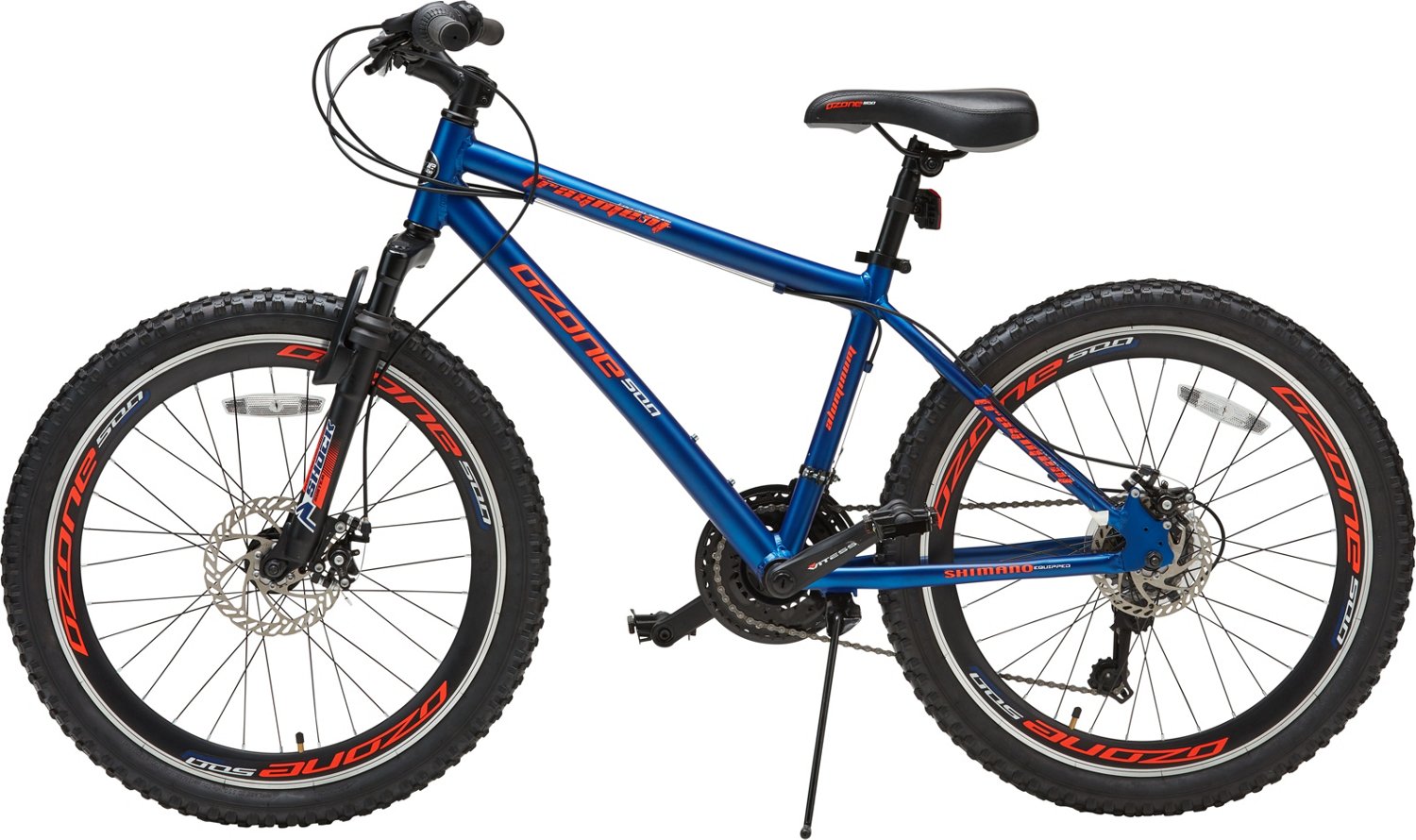 Ozone 500 Boys Fragment 24 in 21 Speed Mountain Bike Academy