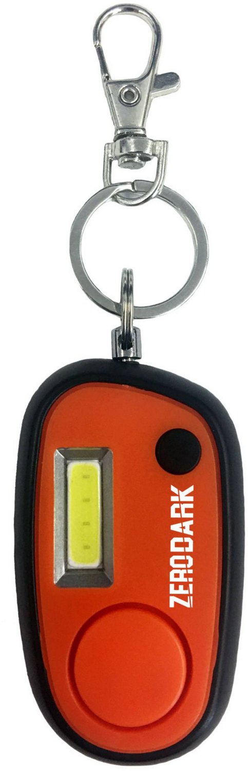 ZeroDark Panic Chain Alarm and Flashlight Keychain Academy