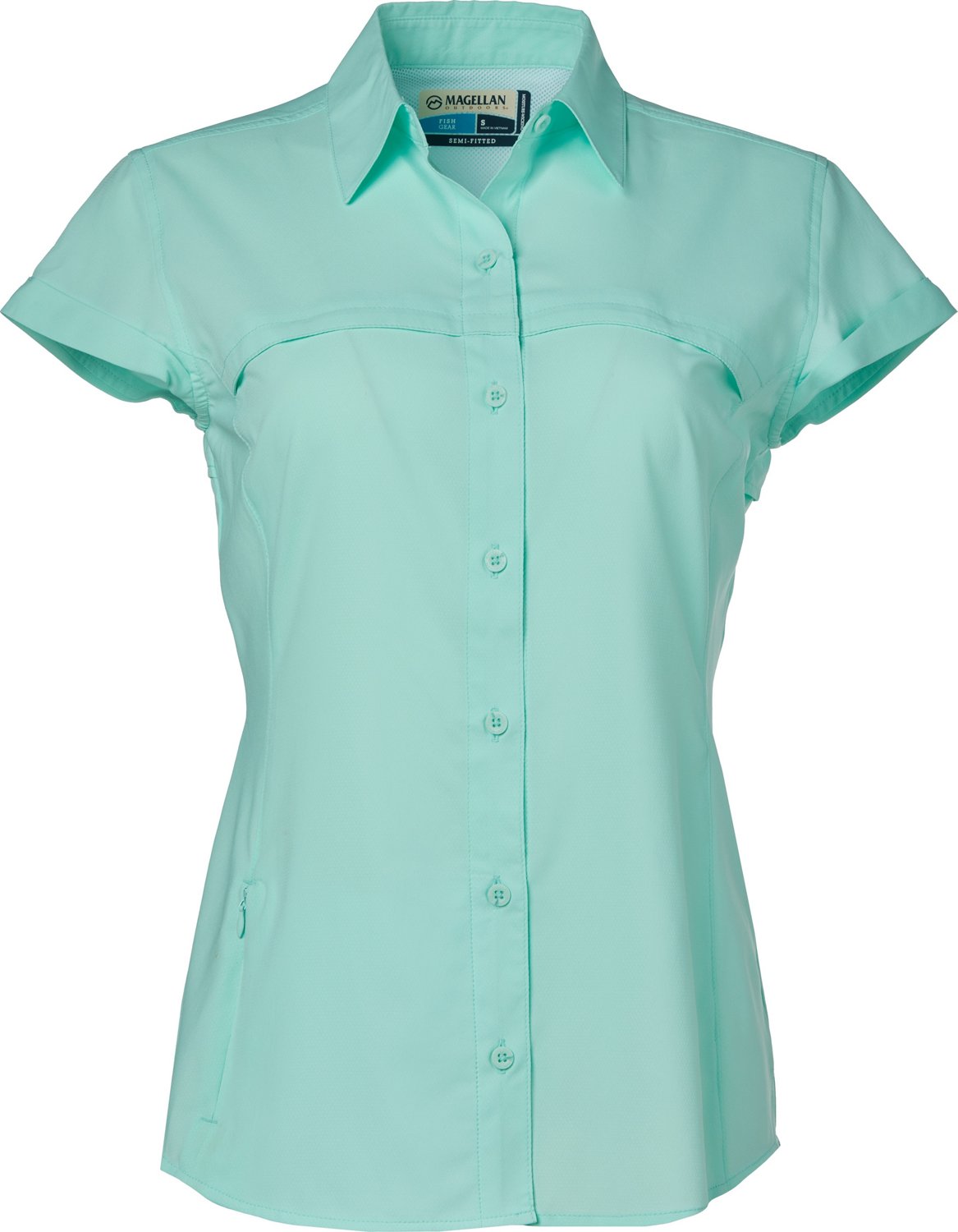 Magellan Outdoors Women's Overcast Fishing Button-Down Shirt                                                                     - view number 3