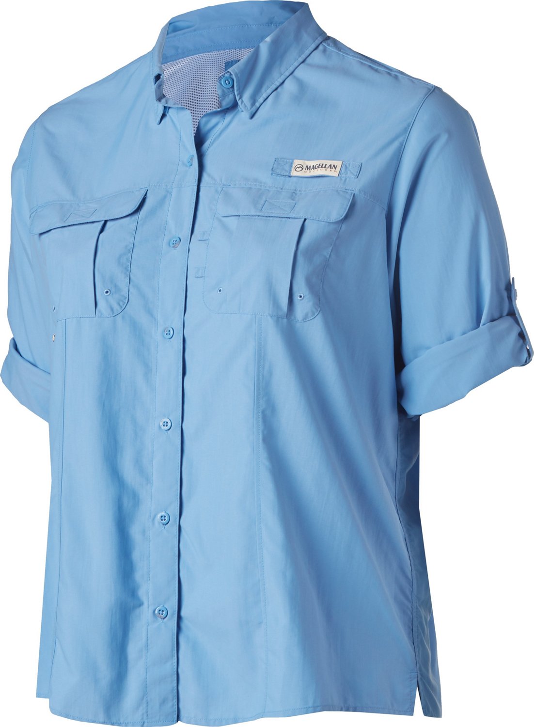 Magellan Outdoors Women's Laguna Madre Long Sleeve Plus Fishing Shirt