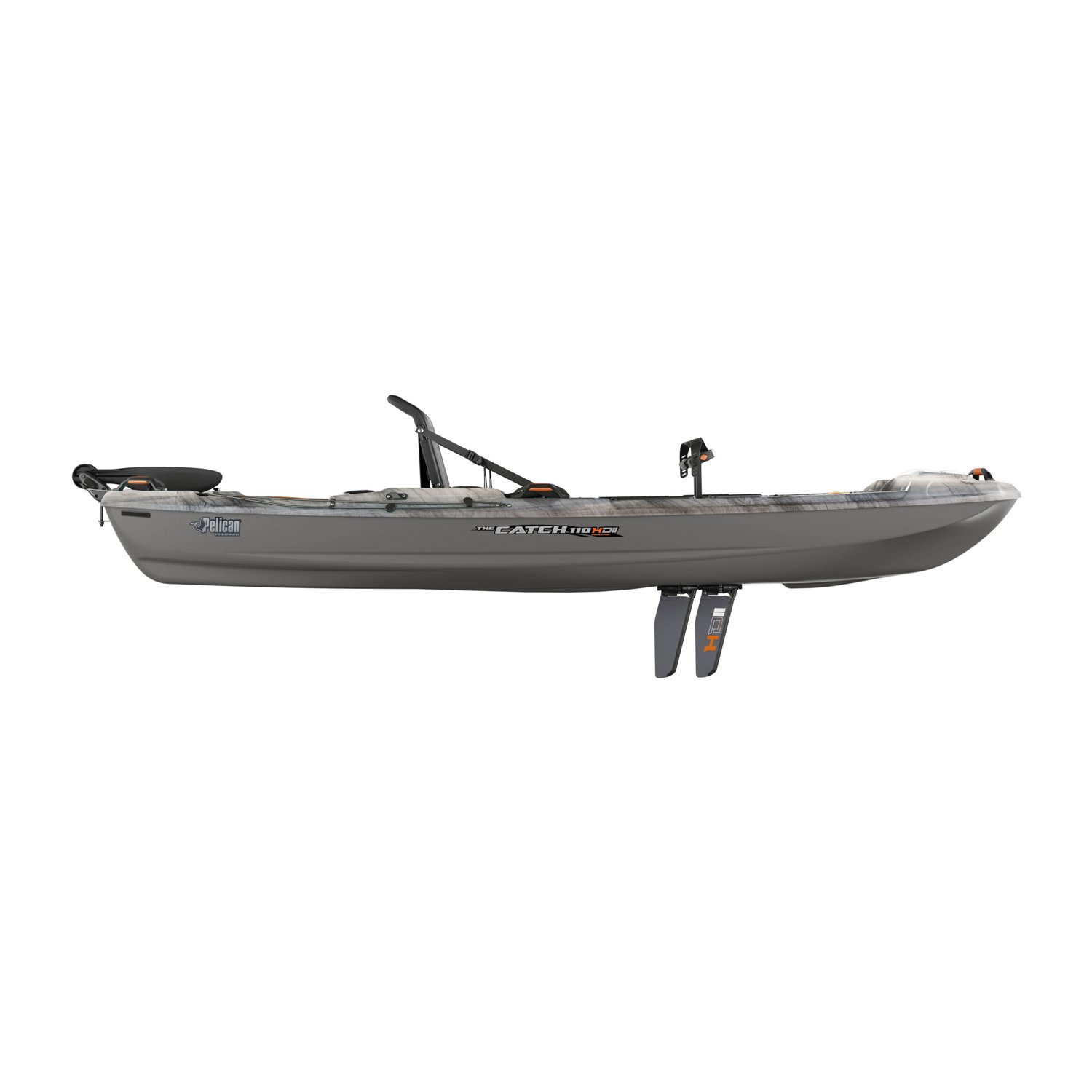 Pelican The Catch 130 HYDRYVE II Fishing Kayak - Sandstone/Sable