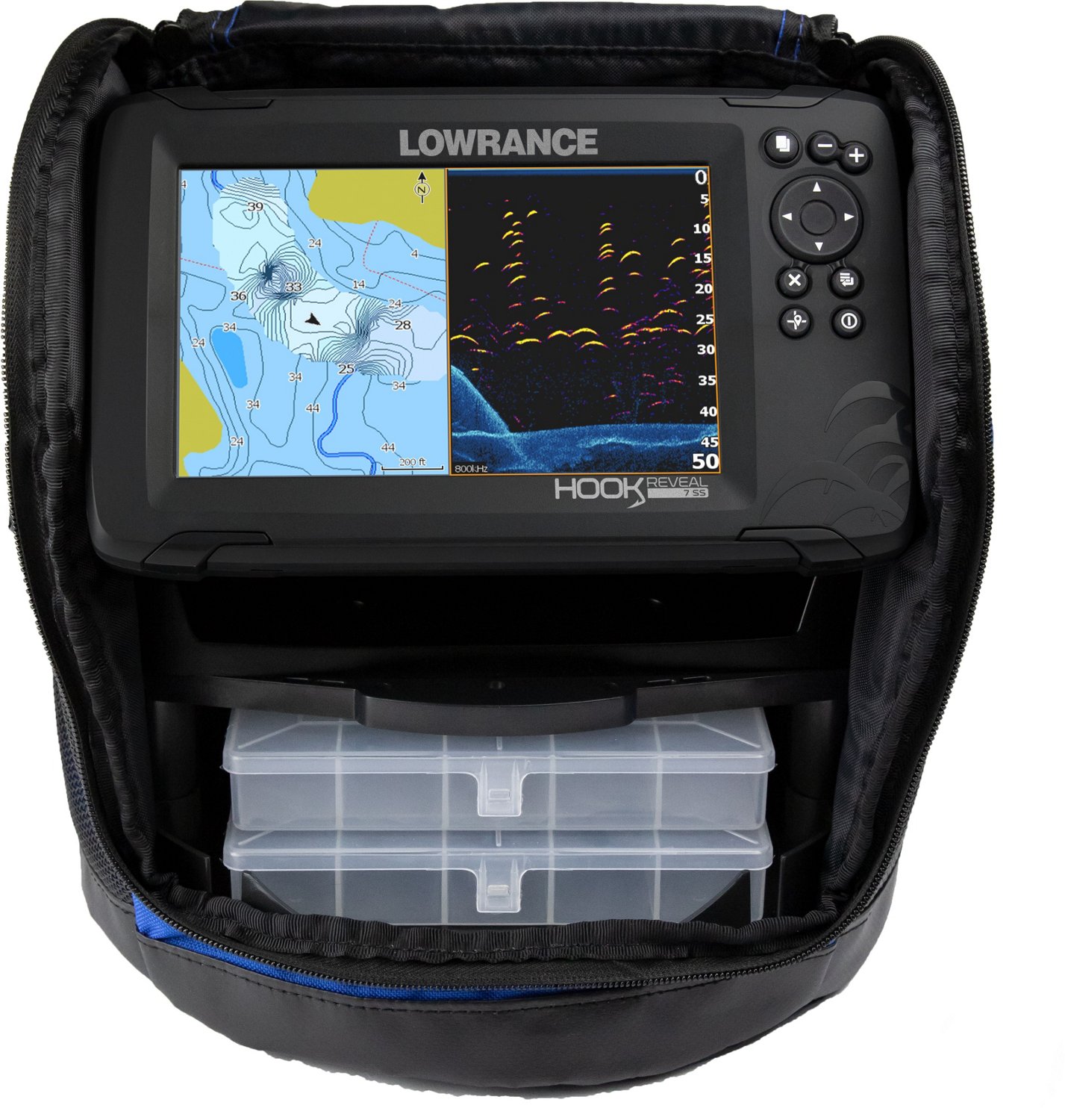 Lowrance HOOK Reveal 7 TripleShot Fishfinder Academy